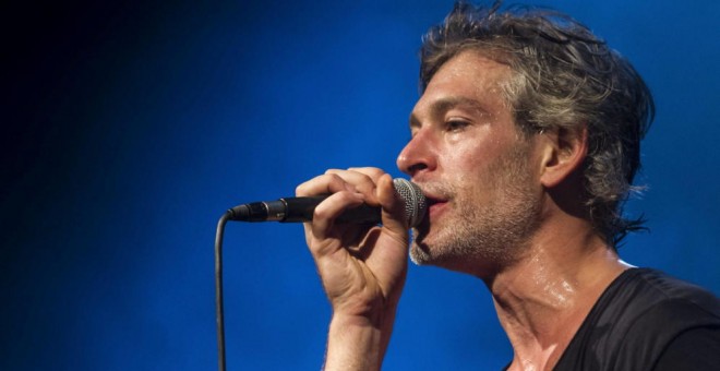 Matisyahu, durante una actuación en el teatro Millenaris en Budapest hace unas semanas. (EFE)