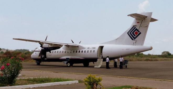 ATR-42, el avión indonesio desaparecido.