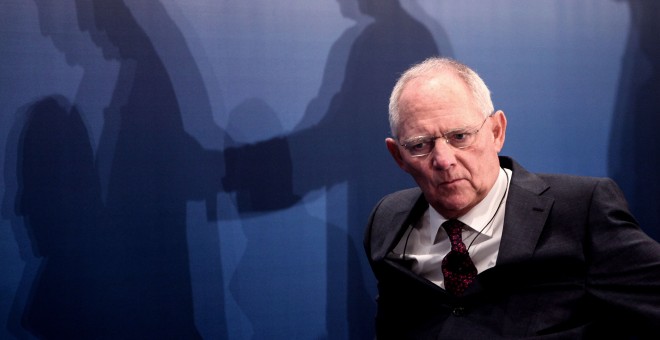 El ministro de finanzas alemán, Wolfgang Schäuble.- AFP
