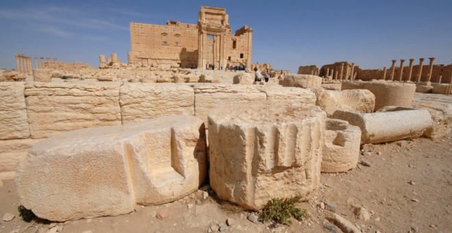 Foto de archivo de 2008, de una vista general del Templo de Bel, en la ciudad antigua de Palmira, en Siria. REUTERS/Omar Sanadiki