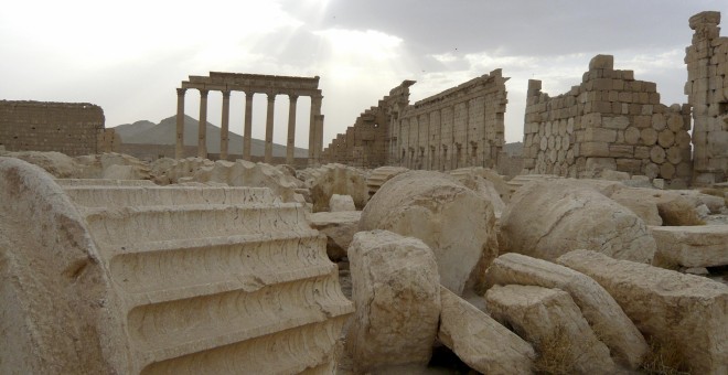 Fotografía de 2010, del Templo de Bel en Palmira (Siria). REUTERS/Sandra Auger