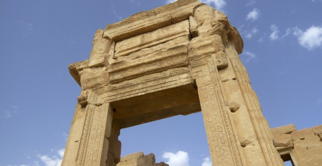 Fotografía de 2010, del Templo de Bel en Palmira (Siria). REUTERS/Sandra Auger