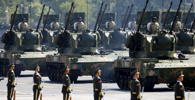 China exhibe su poderío militar en el aniversario del fin de la IIGM. /REUTERS
