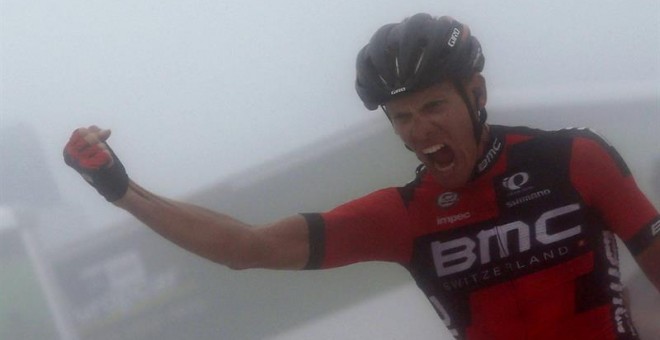 El ciclista italiano del equipo BMC,Alexandro De Marqui.- Javier Lizón (EFE)