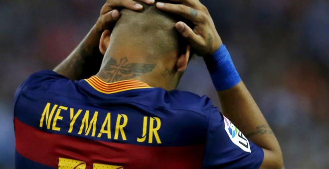 Neymar, en un partido reciente con el Barcelona. REUTERS/Javier Barbancho