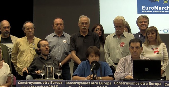 Presentación de las Euromarchas 2015 el pasado 15 de septiembre.- CAPTURA