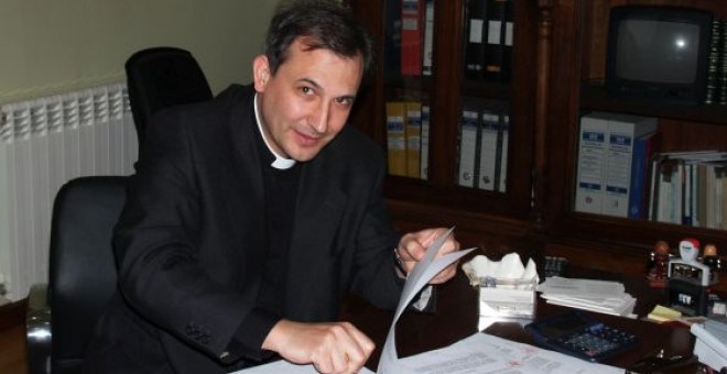 El sacerdote Lucio Vallejo Balda en una imagen de archivo
