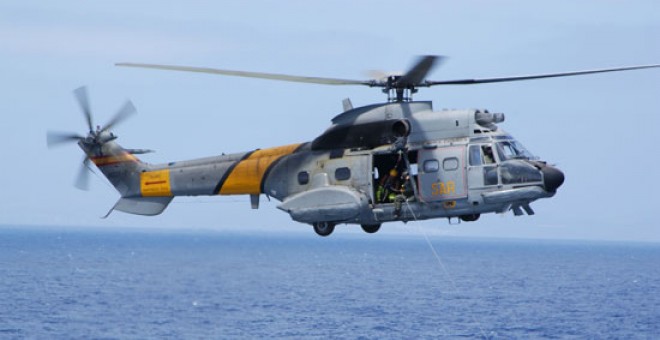 Helicóptero `Super Puma´