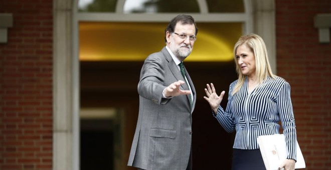 Rajoy y Cifuentes. EP