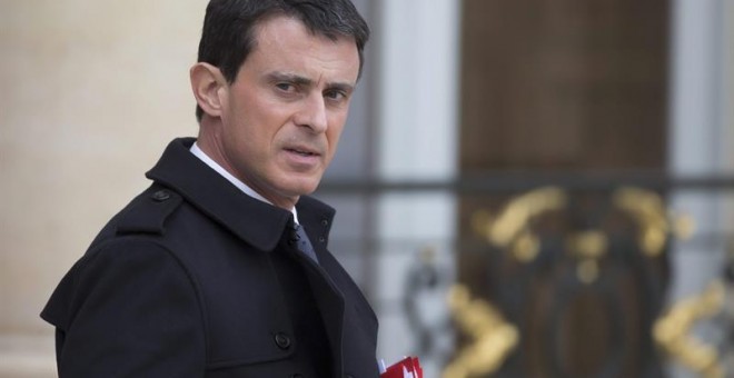 El primer ministro francés, Manuel Valls, este sábado. EFE/ IAN LANGSDON