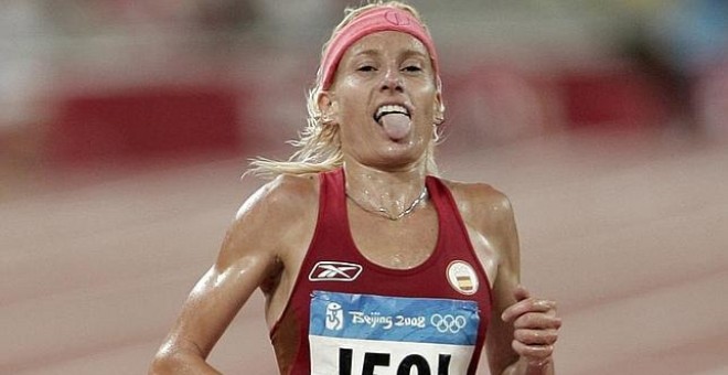 La atleta Marta Domínguez.