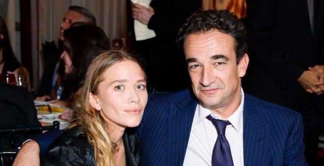 Mary-Kate Olsen junto a su marido Olivier Sarkozy