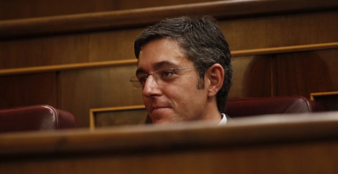 Eduardo Madina, en el Congreso de los Diputados.