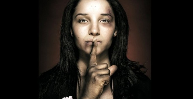 Imagen publicitaria contra la violencia de género
