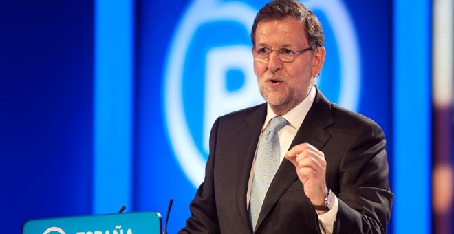 El presidente del PP y candidato a la Presidencia del Gobierno, Mariano Rajoy. EFE