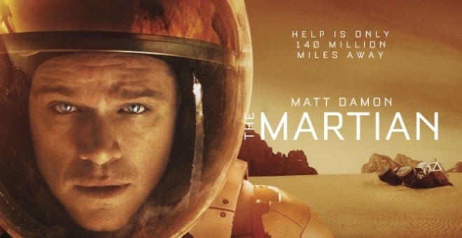 Matt Damon se queda solo en Marte.- EFE