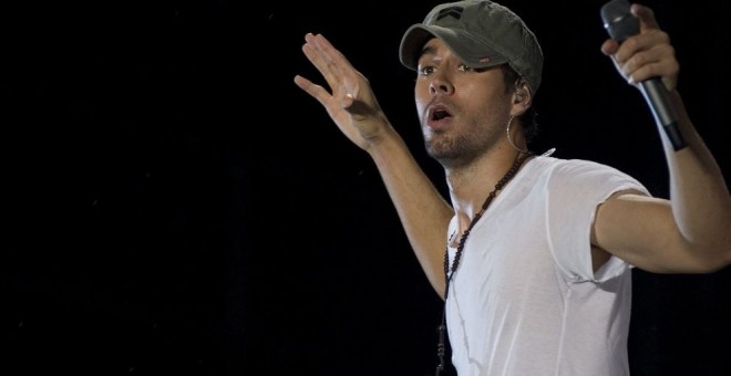 Enrique Iglesias en concierto./AFP