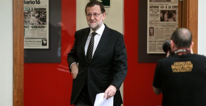 El presidente del Gobierno en funciones, Mariano Rajoy. - EFE
