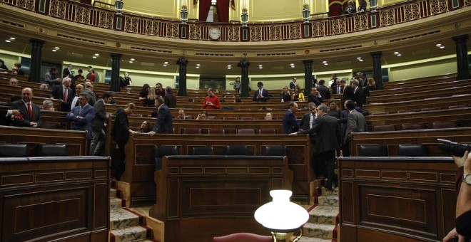 Instantánea del Congreso de los Diputados. EUROPA PRESS