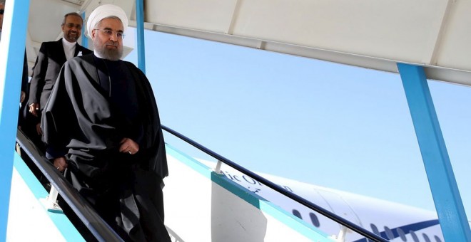 El presidente iraní, Hasán Rohaní.- REUTERS