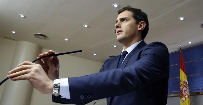 El presidente de Ciudadanos, Albert Rivera. - EFE