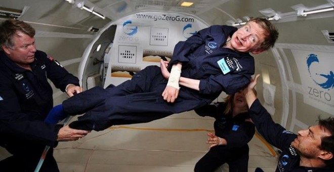 El físico teórico británico Stephen Hawking. AERO-NEWS NETWORK