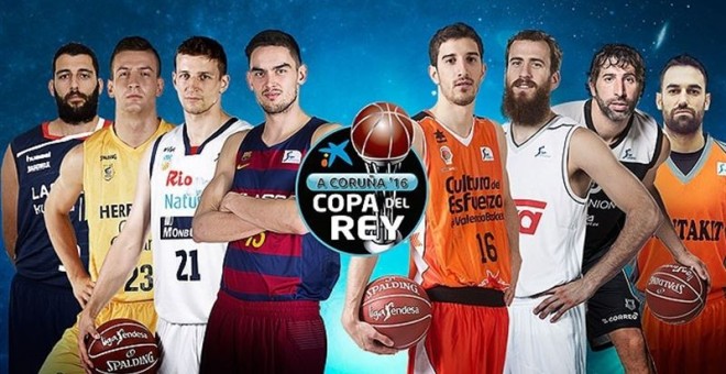 Los clasificados para la Copa son: Laboral Kutxa, Herbalife Gran Canaria, Rio Natura Monbus, Barcelona Lassa, Valencia Basket, Real Madrid, Bilbao Basket, Montakit Fuenlabrada.