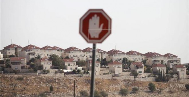 Viviendas judías en territorio palestino. EFE