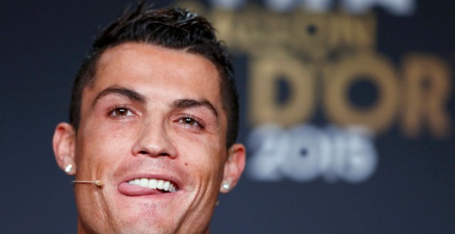 Cristiano Ronaldo, antes de la gala de entrega del Balón de Oro. REUTERS/Arnd Wiegmann