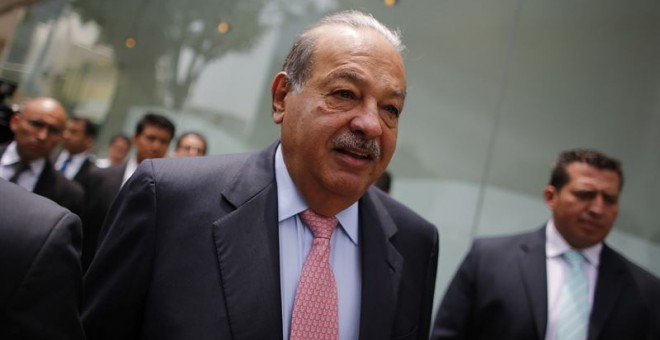 El magnate mexicano Carlos Slim. REUTERS
