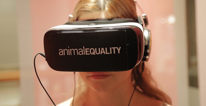 Igualdad Animal presenta 'Factory Farm' un revolucionario corto de realidad virtual en el Festival de Sundance.