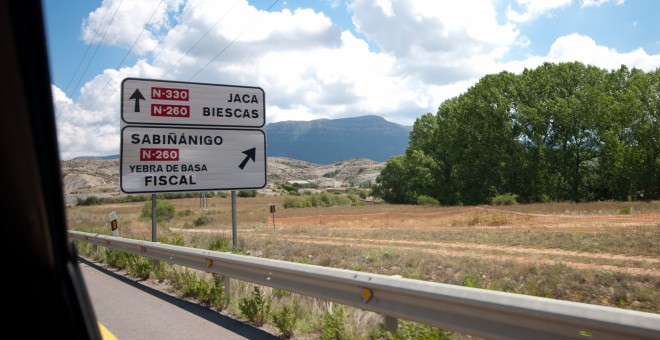 finca de una localidad próxima a Sabiñánigo (Huesca) EP
