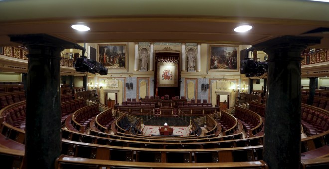 Vista del Hemiciclo del Congreso de los Diputados. REUTERS