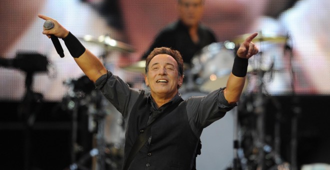 Bruce Springsteen, en un concierto de 2013 en Gijón, España./ REUTERS