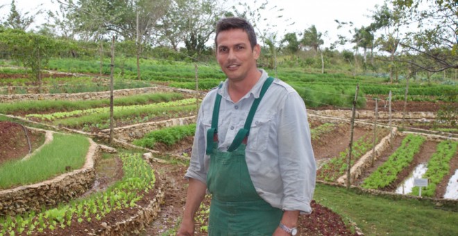 El ingeniero agrónomo Fernando Funes fundó Finca Marta a veinte kilómetros de La Habana. / FERNANDO RAVSBERG
