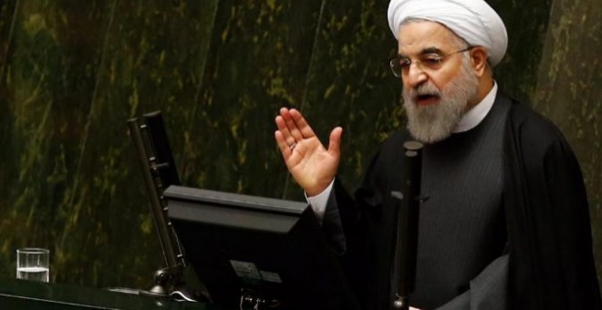 El presidente de Irán Hassan Rohani.EFE