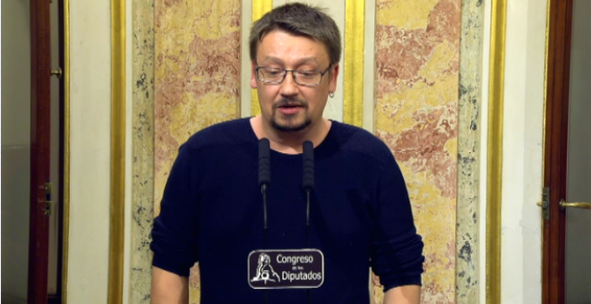 Xavier Domenech, portavox de En Comu Podem.