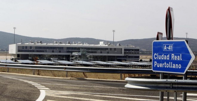 Vista del aeropuerto de Ciudad Real