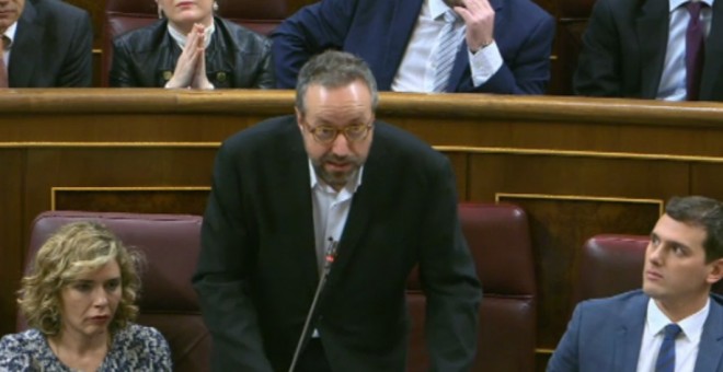 Juan Carlos Girauta, portavoz de Ciudadanos en el Congreso de los Diputados.