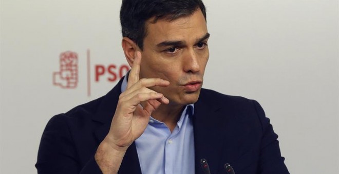 El secretario general del PSOE, Pedro Sánchez. - EFE