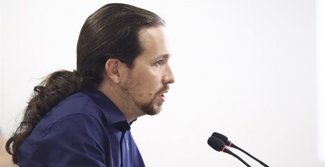 Pablo Iglesias cita mañana a los líderes autonómicos de Podemos para cerrar filas y poner orden tras el cese de Pascual.- EUROPA PRESS