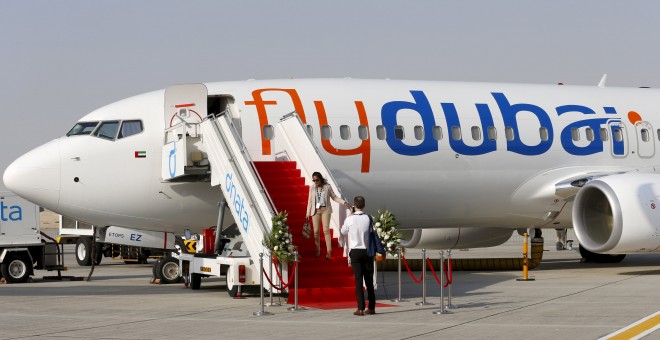 Imagen de archivo de un avión de Flydubai. /REUTERS