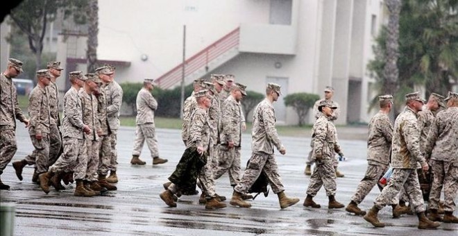 El Ejército estadounidense envía un destacamento de marines a Irak para combatir al Estado Islámico. Archivo EFE