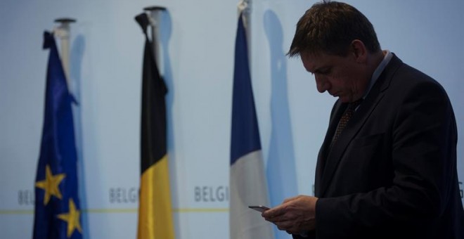 El ministro belga de Interior, Jan Jambon. - EFE
