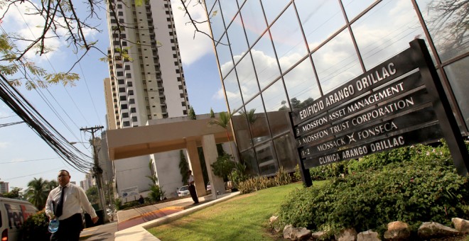 Vista general de la cede de la firma de abogados Mossack Fonseca en la ciudad de Panamá (Panamá). EFE/Alejandro Bolívar