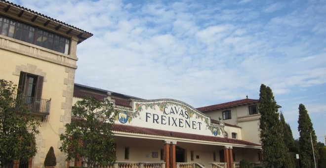 Edificio de las cavas de Freixenet. E.P.