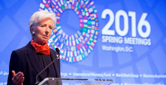 La directora general del Fondo Monetario Internacional (FMI), Christine Lagarde. / EFE