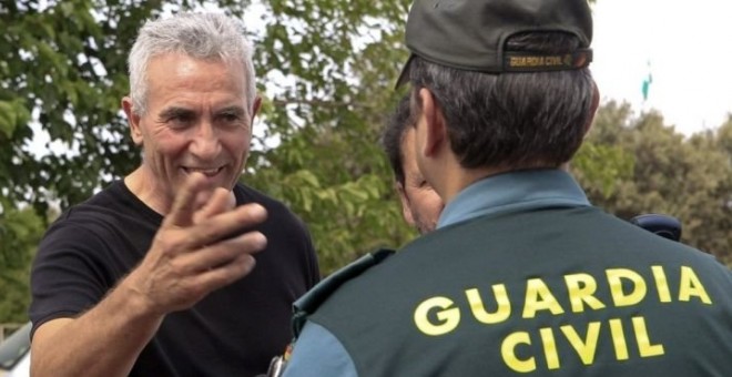 El dirigente del Sindicato Andaluz de Trabajadores, Diego Cañamero, en una fotografía de archivo.- EFE