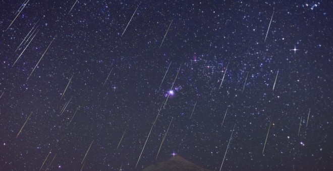 Lluvia de meteoros para celebrar el Día de la Tierra