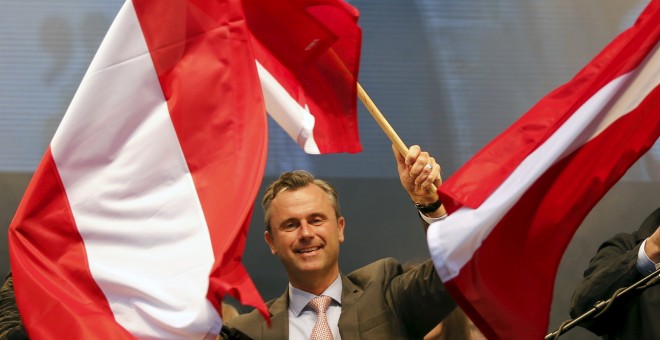 El candidato a la presidencia austriaca por el ultraderechista Partido de la Libertad, Norbert Hofer.- REUTERS / Leonhard Foeger